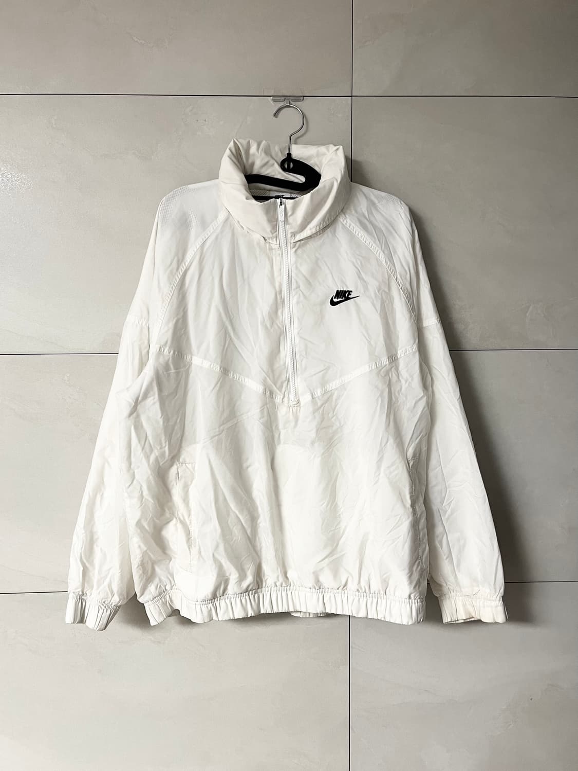 나이키 윈드러너 언라인드 아노락 바람막이 화이트 [L] 상품이미지1
