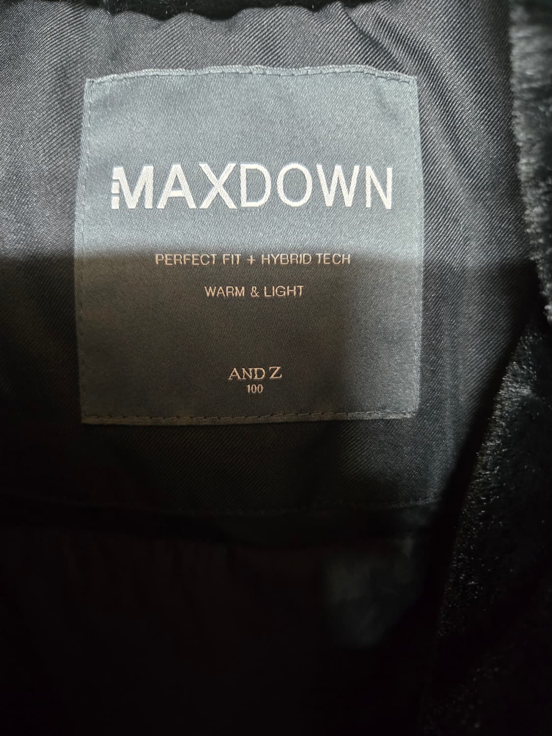 AND Z 앤드지 MAXDOWN 폭스퍼 구스다운 롱패딩 100 상품이미지8