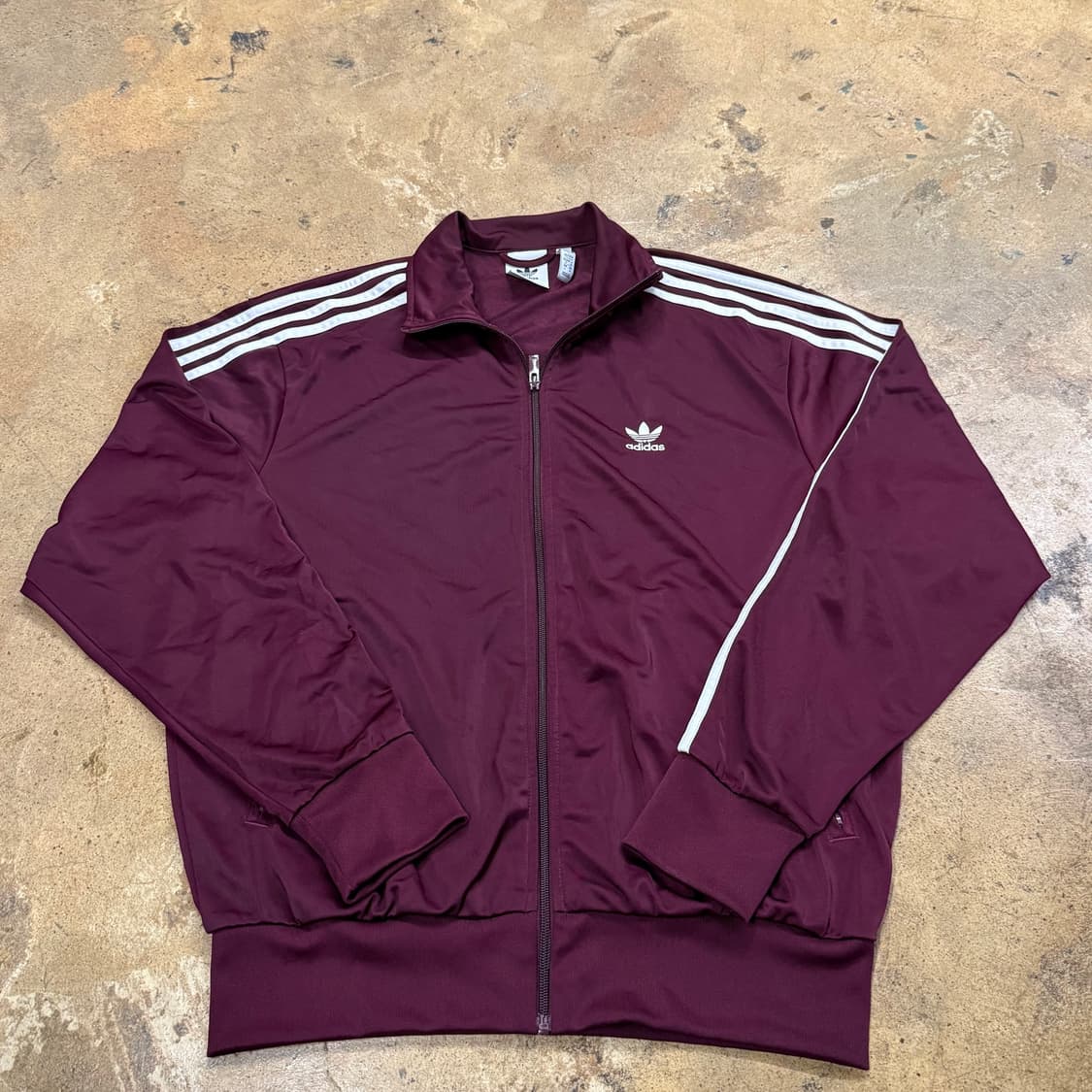 아디다스 버건디 파이어버드 트랙탑 져지 상품이미지2
