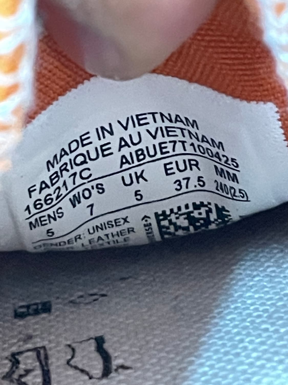 컨버스 척테일러 로우 오렌지 240 (gr-4625) 상품이미지10