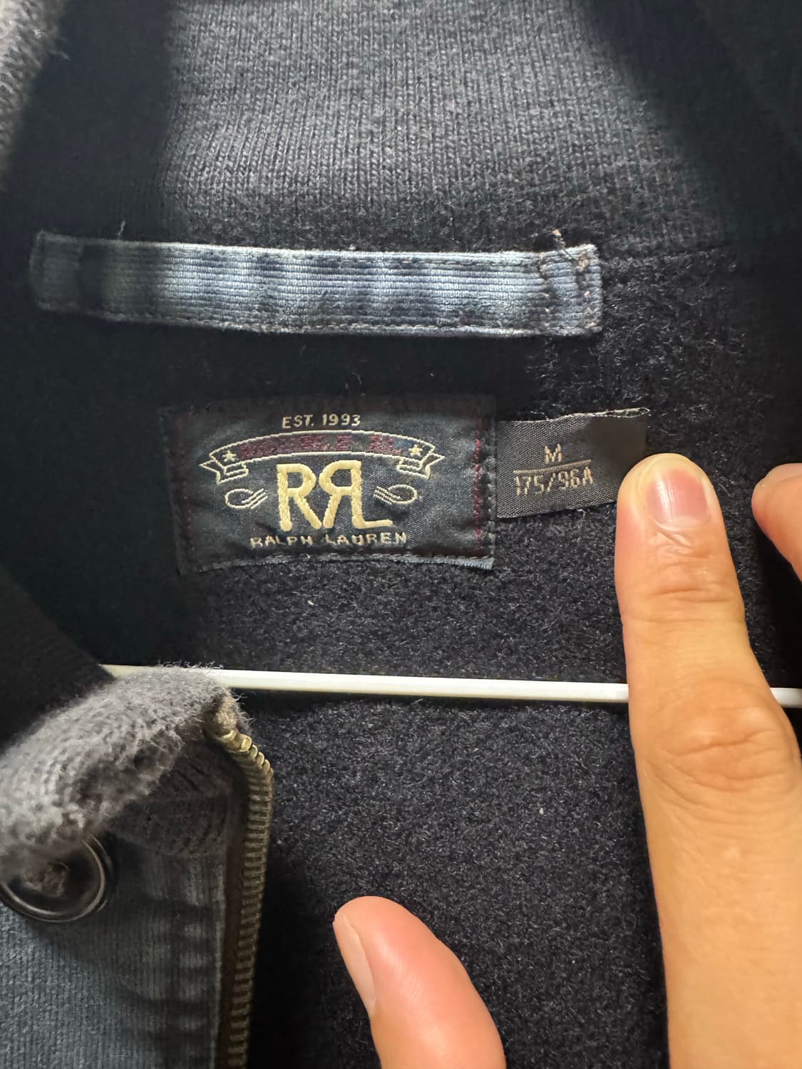 [RRL 정품] 랄프로렌 더블알엘 울 라이닝 보머 자켓 M (PO#470 상품이미지3
