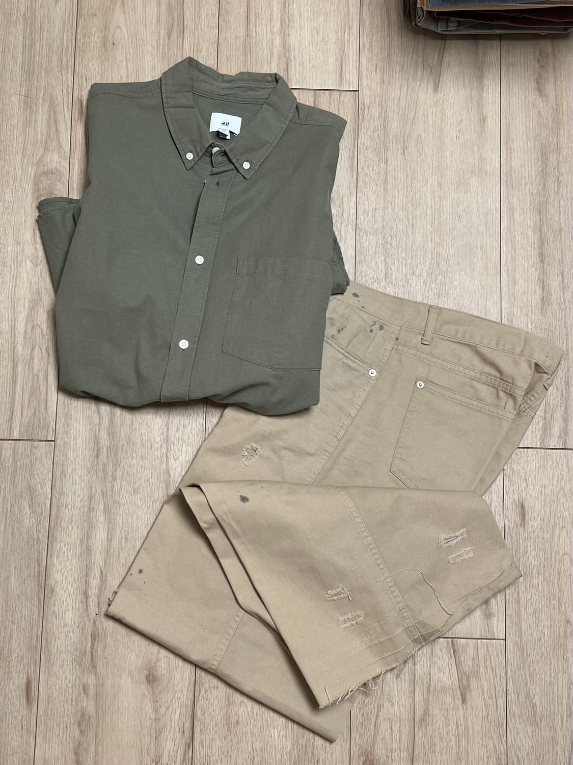 Hnm 코튼셔츠 상품이미지5