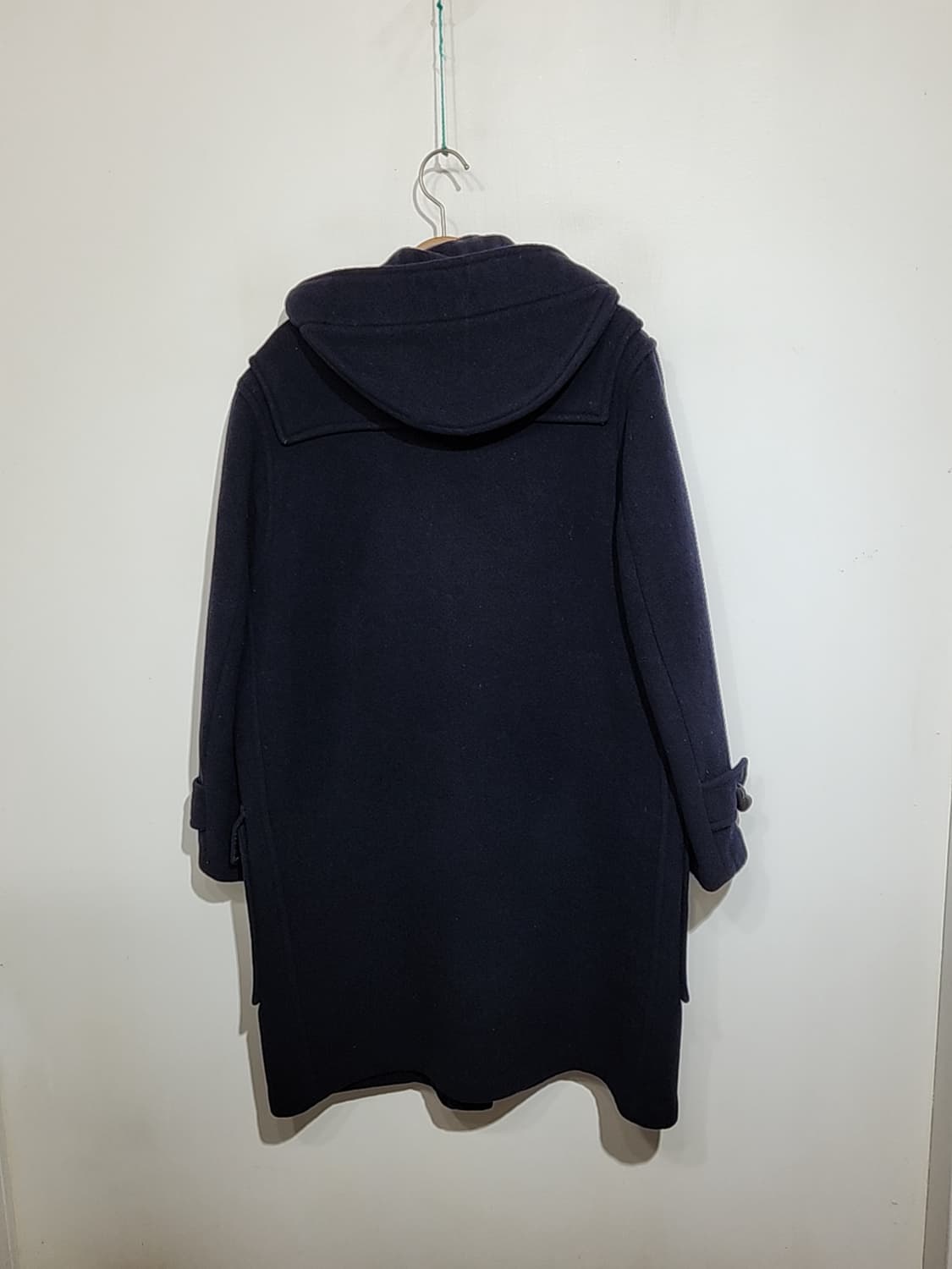 (XL) 버버리 더플코트 네이비 떡볶이코트 후드 모직코트  상품이미지8