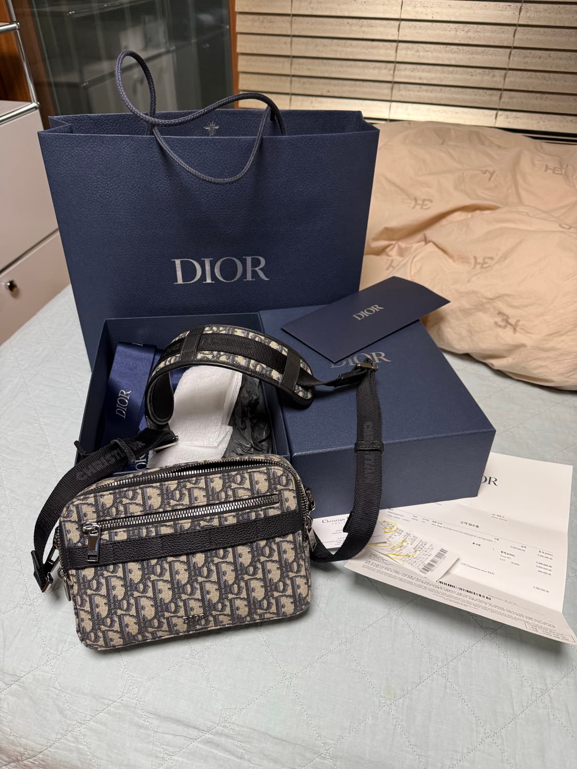 디올 오블리크 사파리 메신저백 상품이미지1