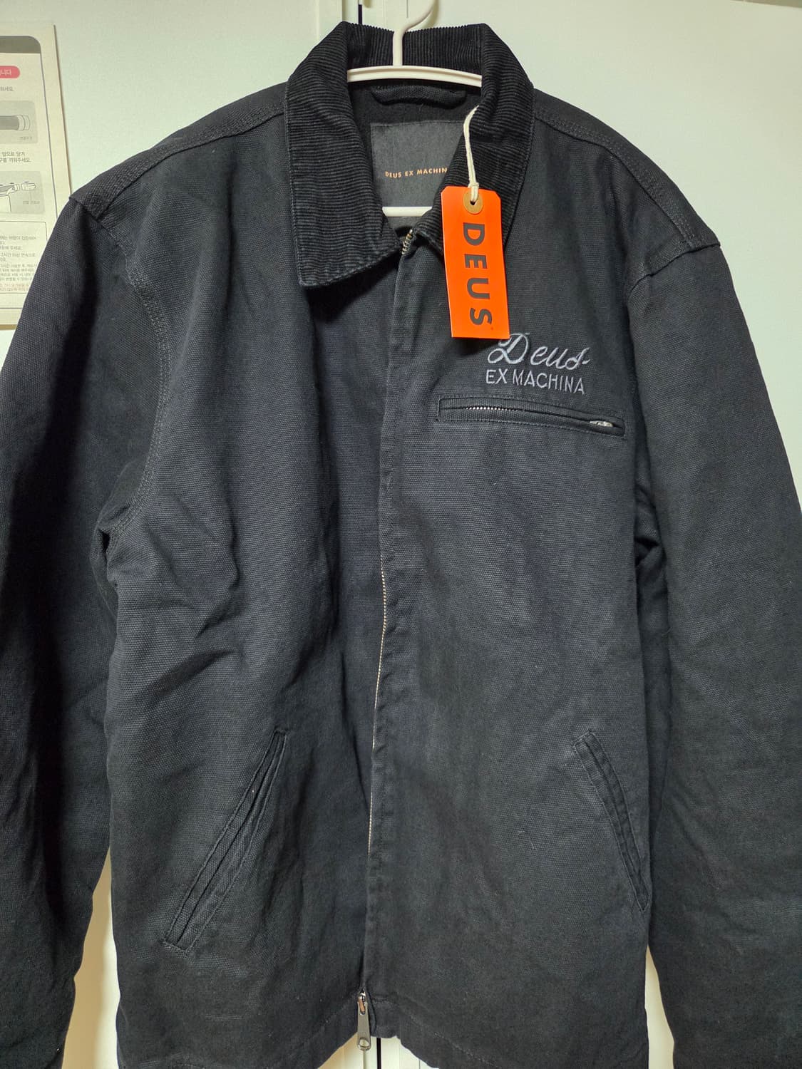 데우스 어드레스 워크자켓 블랙 xl팝니다 상품이미지1