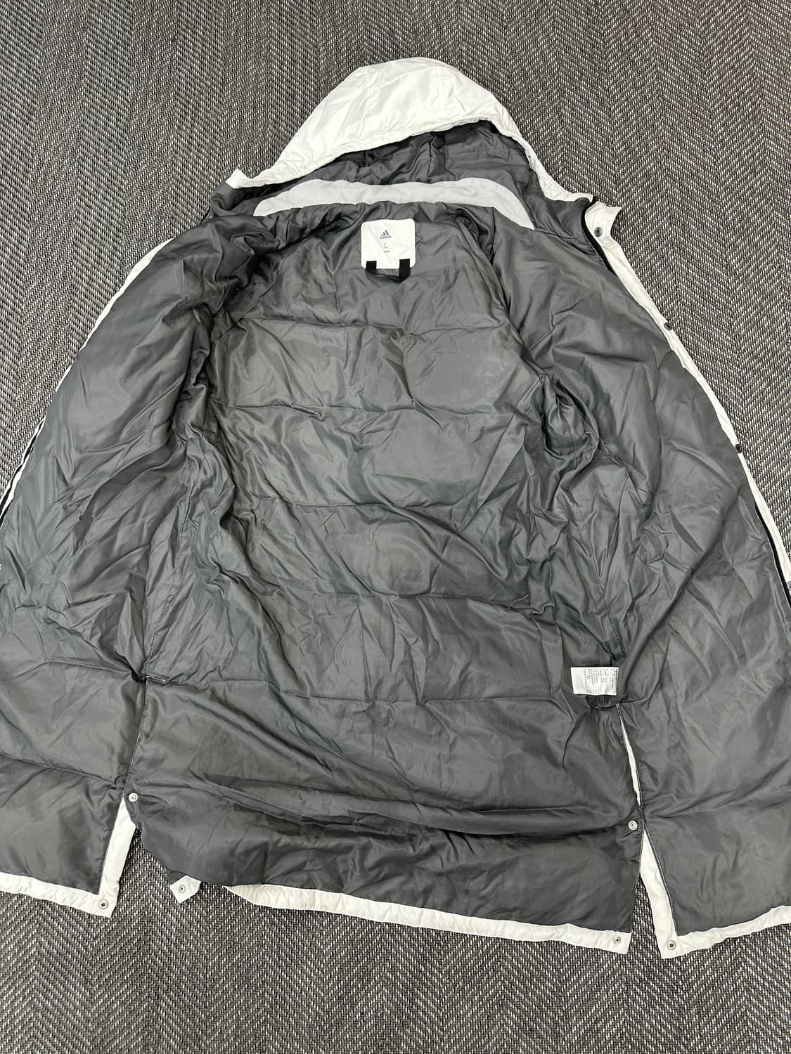 아디다스 롱패딩 화이트 상품이미지6