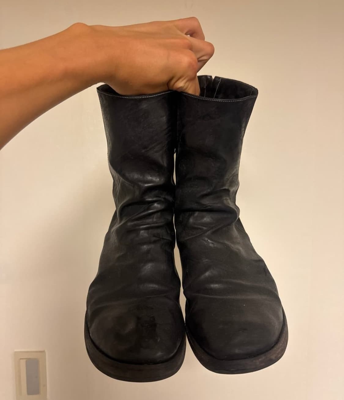 44) a1913 st3 double zip boots  상품이미지3