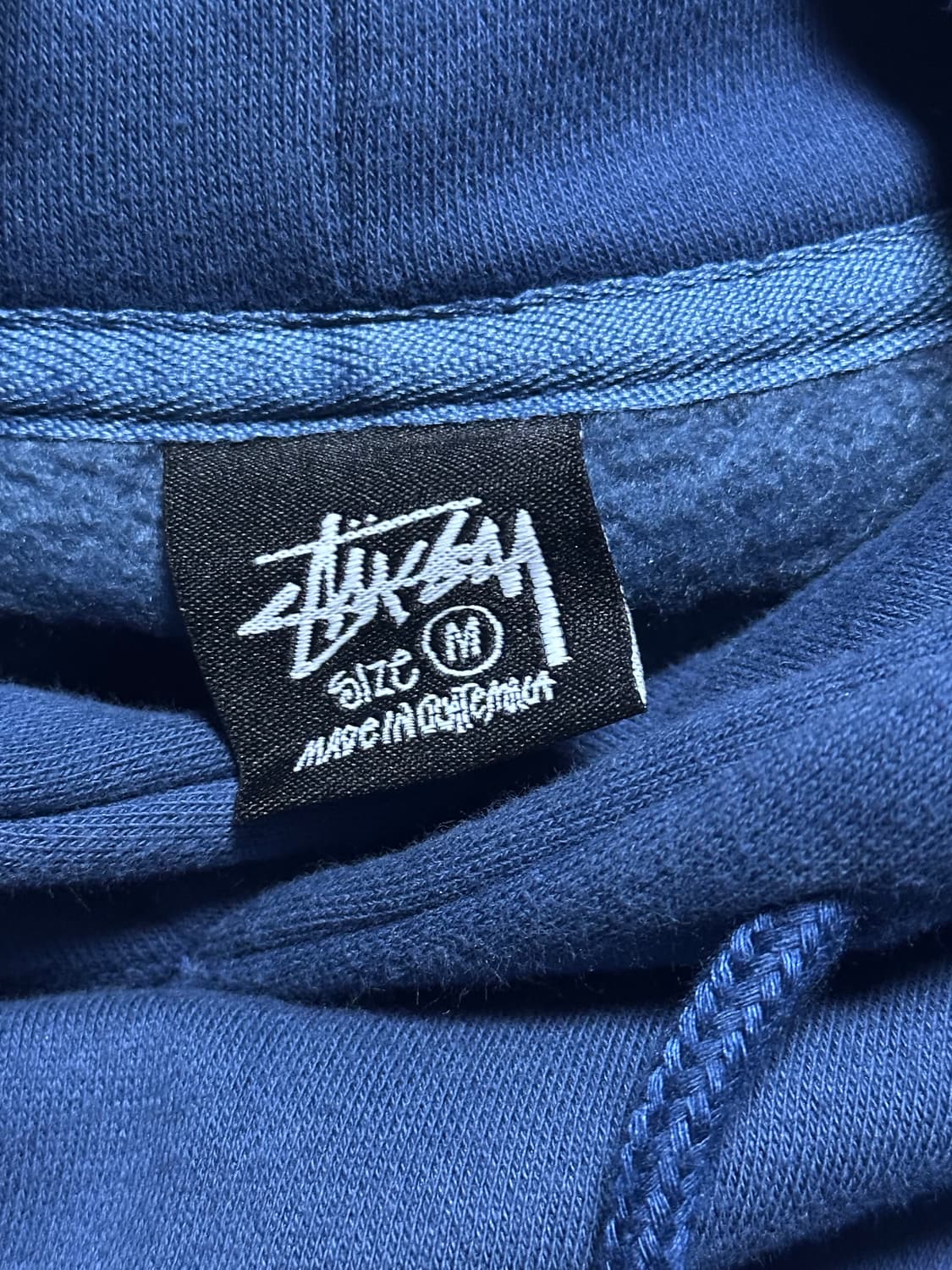 나이키 x 스투시 다이스 약기모 후드티 네이비 (m) 상품이미지7