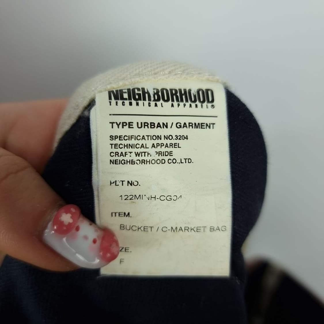 [네이버후드] 리얼 레더 코튼 크로스백 P01610 상품이미지7