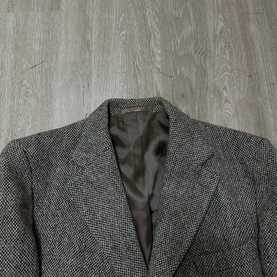 해리스 트위드 남성 울 헤링본 블레이저 정장 자켓 XL/105  상품이미지2