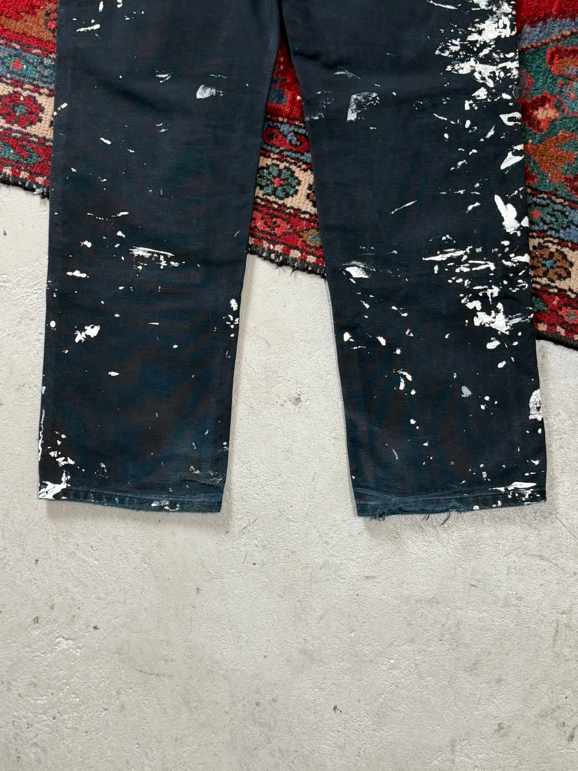 OG USA Made 칼하트 더블니 블랙 칼하트 B01 썩블니 상품이미지8