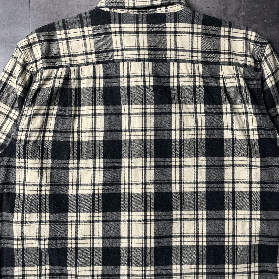 CARHARTT 칼하트 빈티지 체크 플란넬 워크 셔츠 A00891 상품이미지7