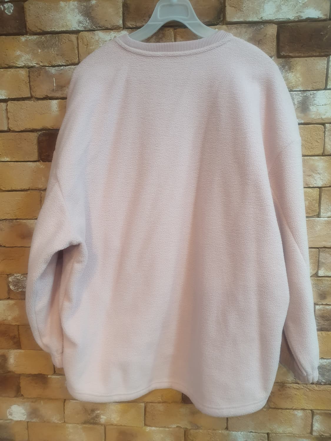 젝시믹스 핑크 플리스 맨투맨 F 상품이미지2