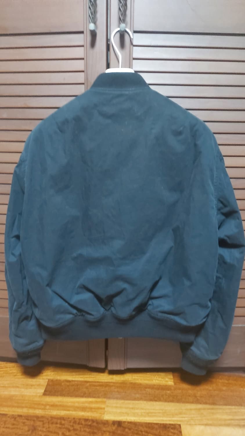 아트이프액츠 Garment-Dyed MA-1 블랙  L 사이즈 상품이미지3