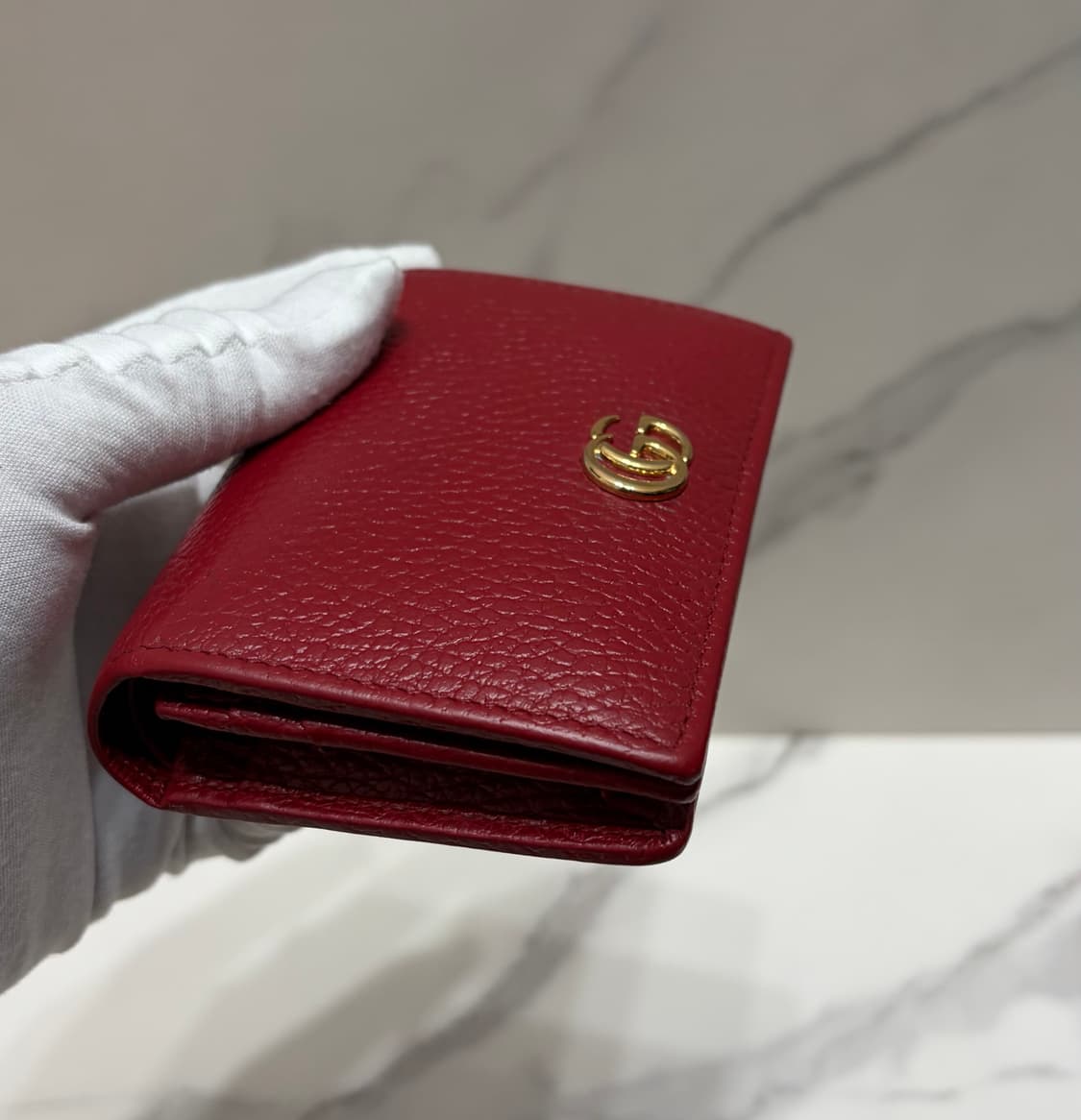 [정품] S급 구찌 마몬트 중지갑 레드 상품이미지6