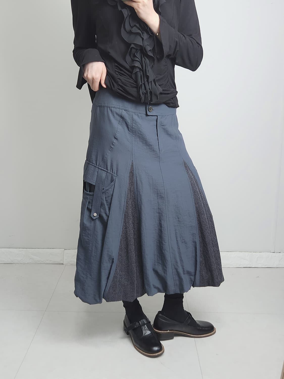 벌룬 레이스 스커트 상품이미지3