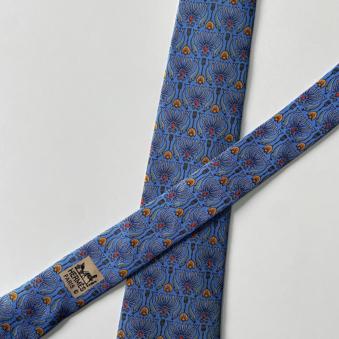 에르메스 명품 정품 넥타이(HERMES) 상품이미지4