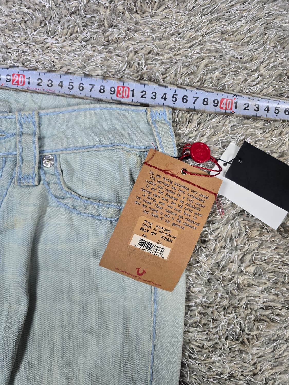 트루릴리젼 여성 BILLY SUPER T 청바지 24 상품이미지5