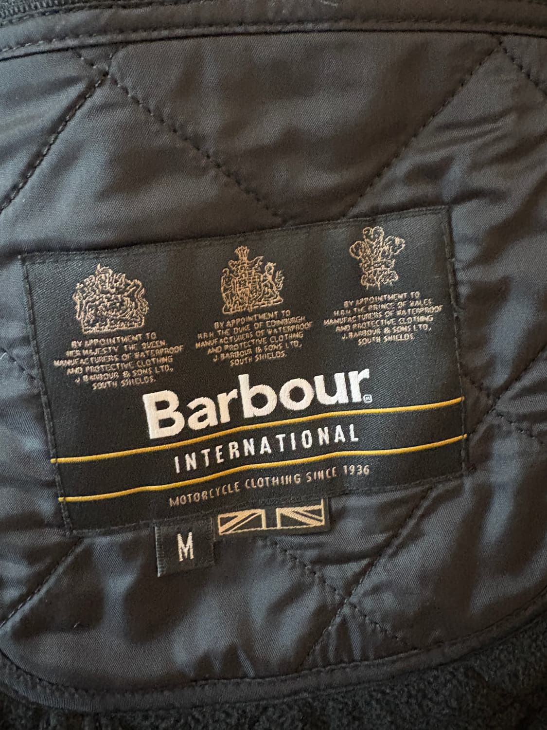 바버 퀼팅자켓 m 사이즈 상품이미지4