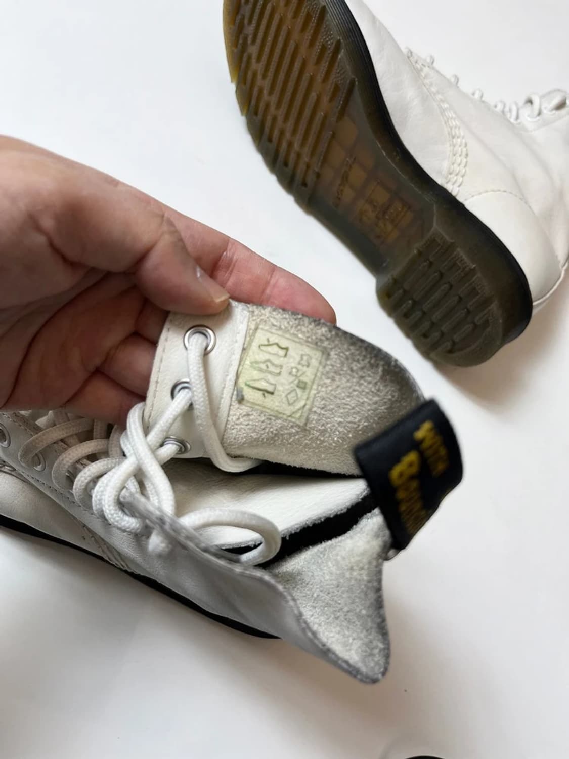 닥터마틴 1460 파스칼 화이트 워커 부츠 Q1346 상품이미지9