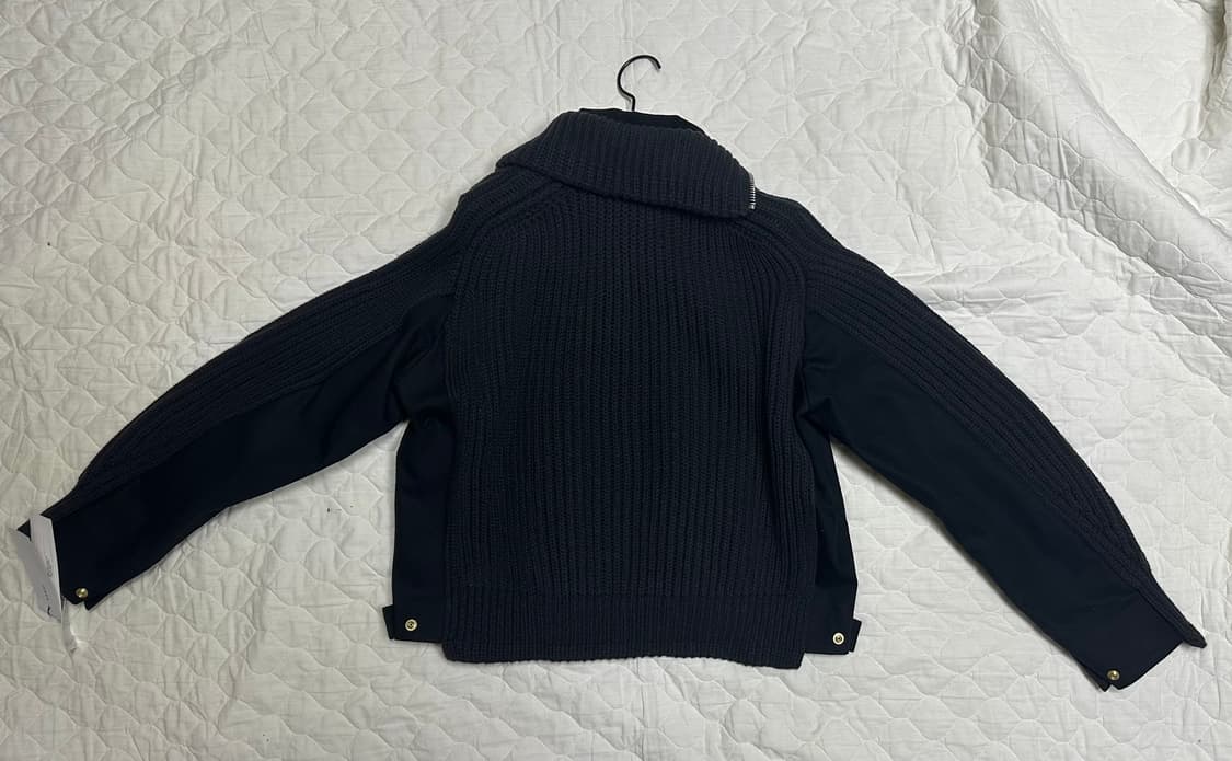 사카이X칼하트 wip 25fw 울 니트 블루종 상품이미지6