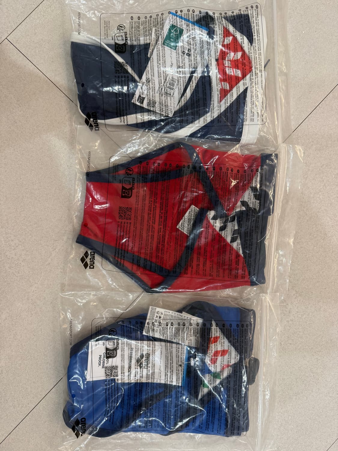 아레나 팀스 아이콘스 팀스트라이프 숏사각 USA 28사이즈 상품이미지2