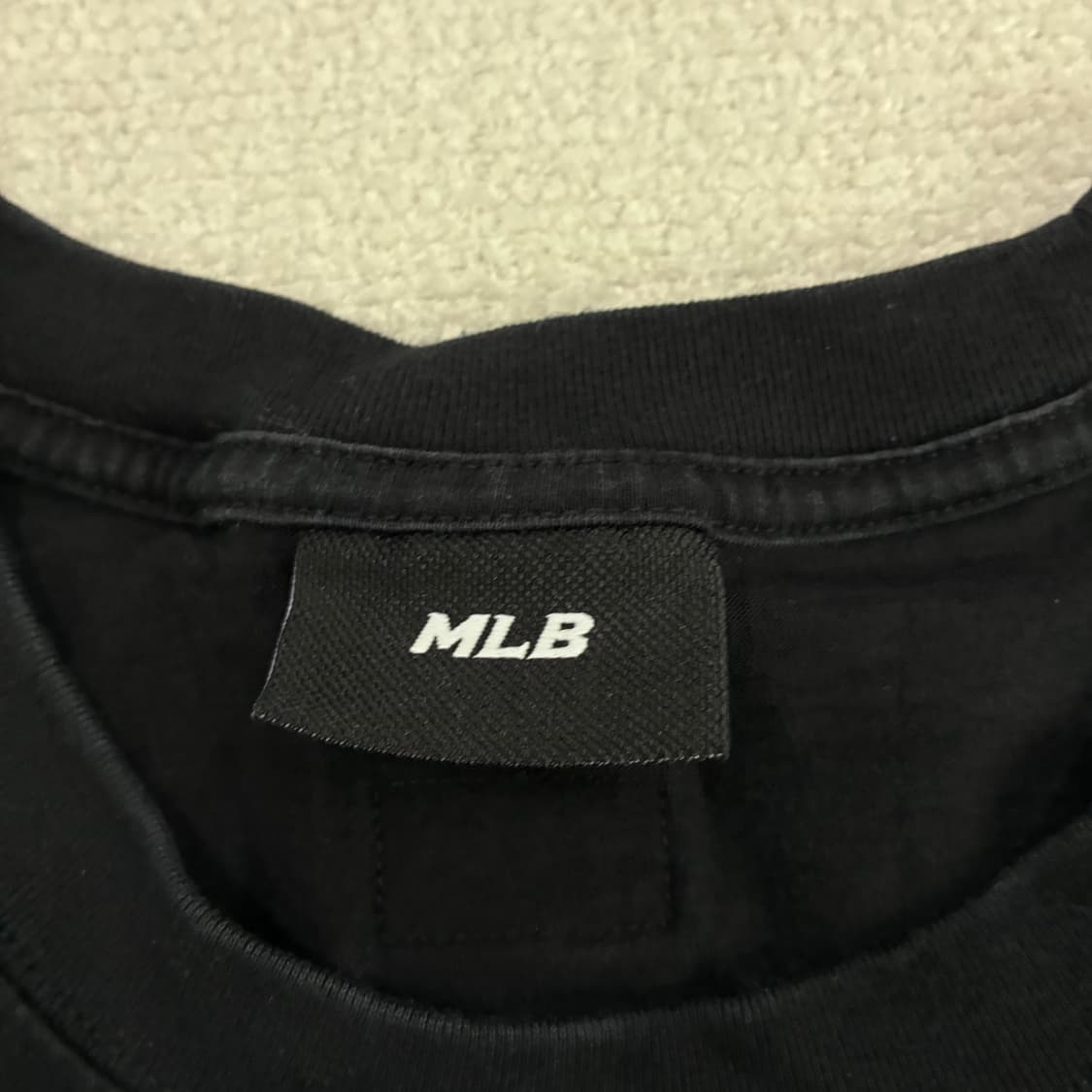 MLB 토끼 반팔티 블랙  상품이미지3