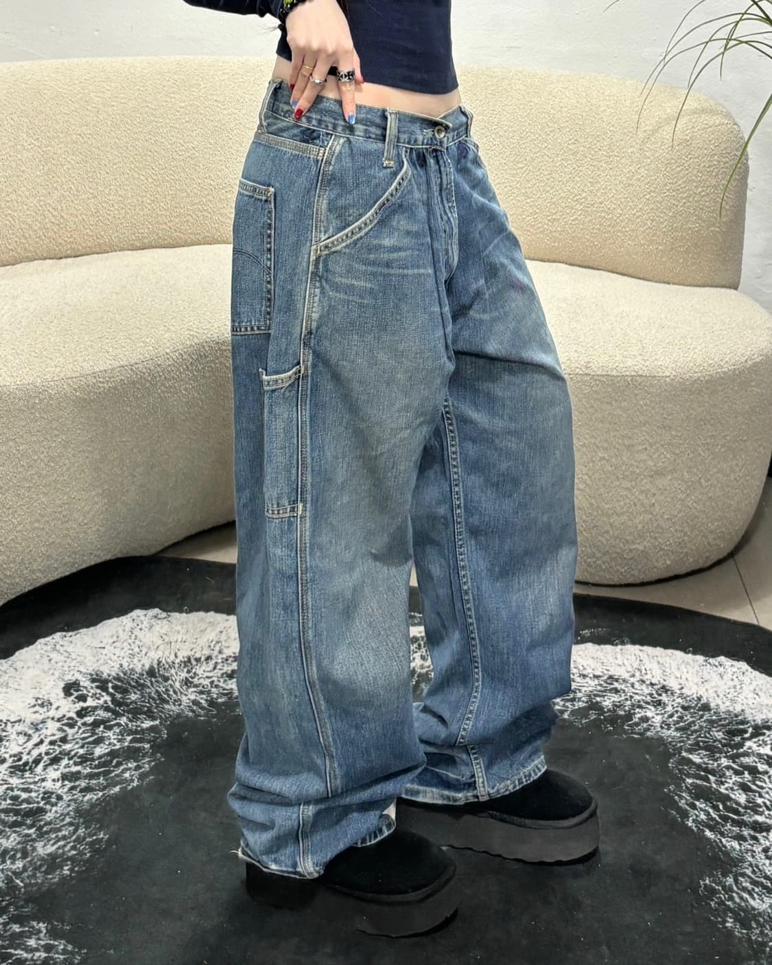 90s Levi’s 빈티지 워크웨어 카펜터 데님 상품이미지1
