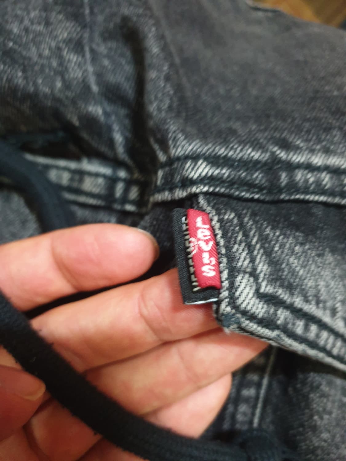 베트멍 리바이스 2018 데님 흑청 L 상품이미지3