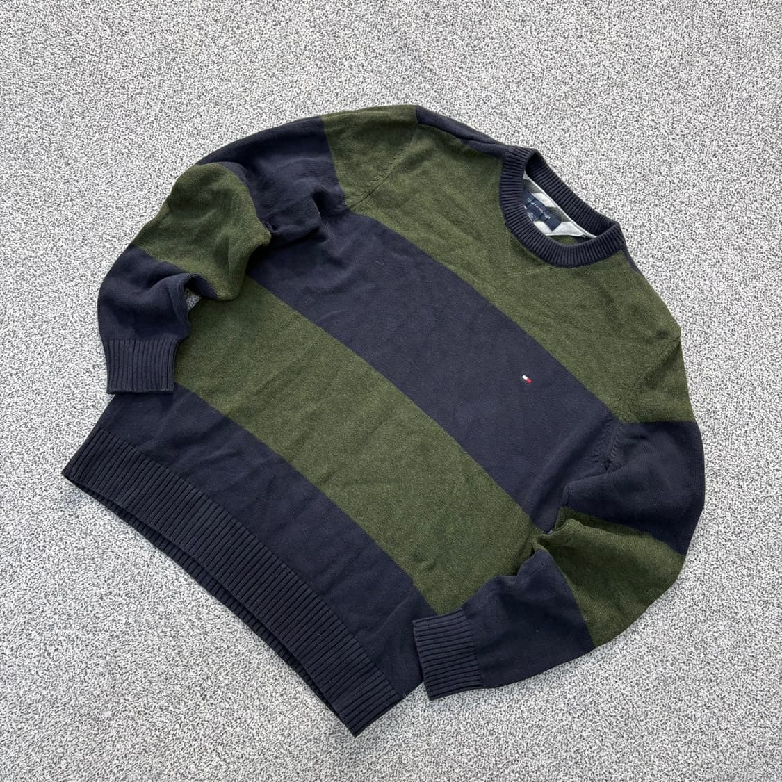 M 타미힐피거 남성 니트 긴팔티 0402J 상품이미지1