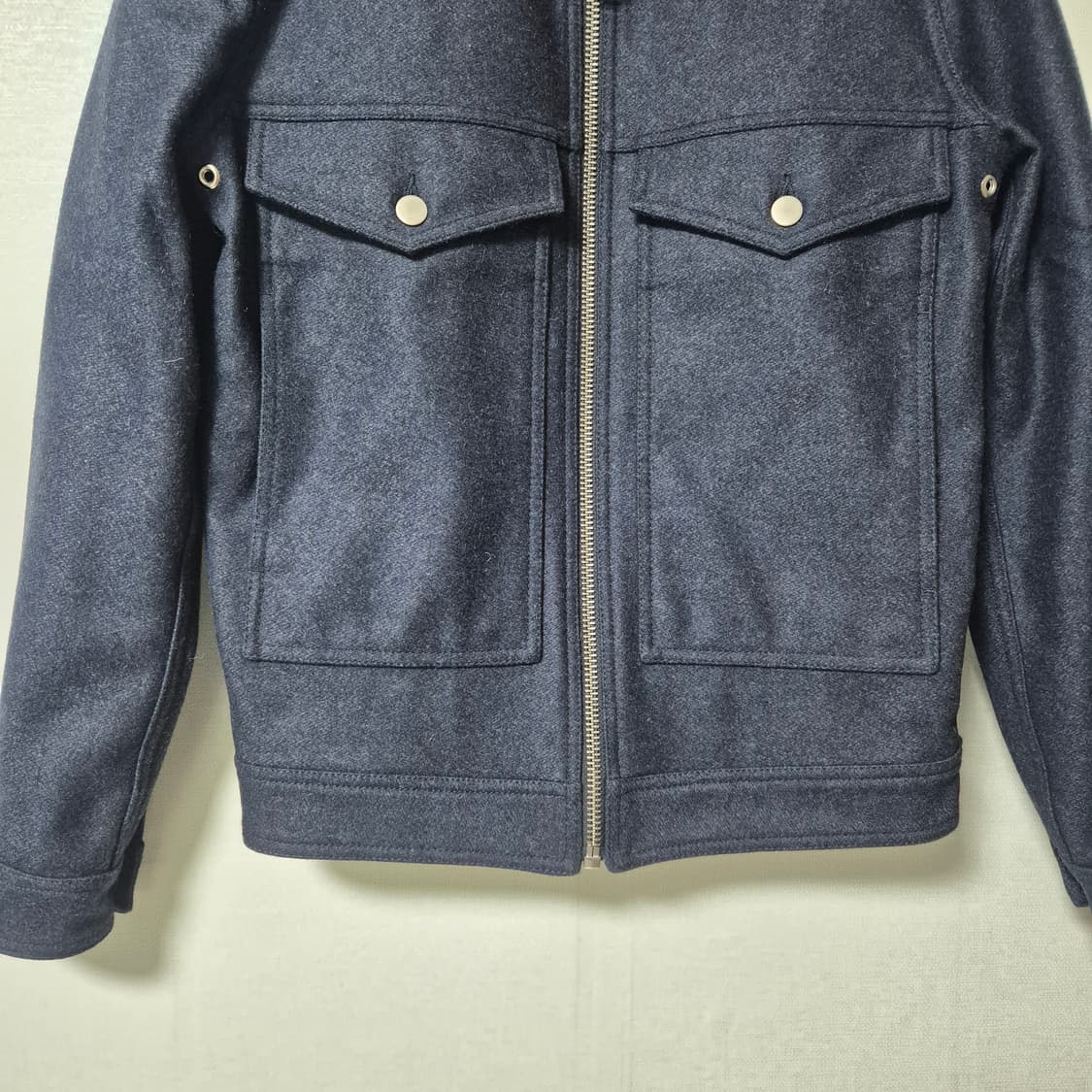 아미 네이비 블루종 자켓 상품이미지3