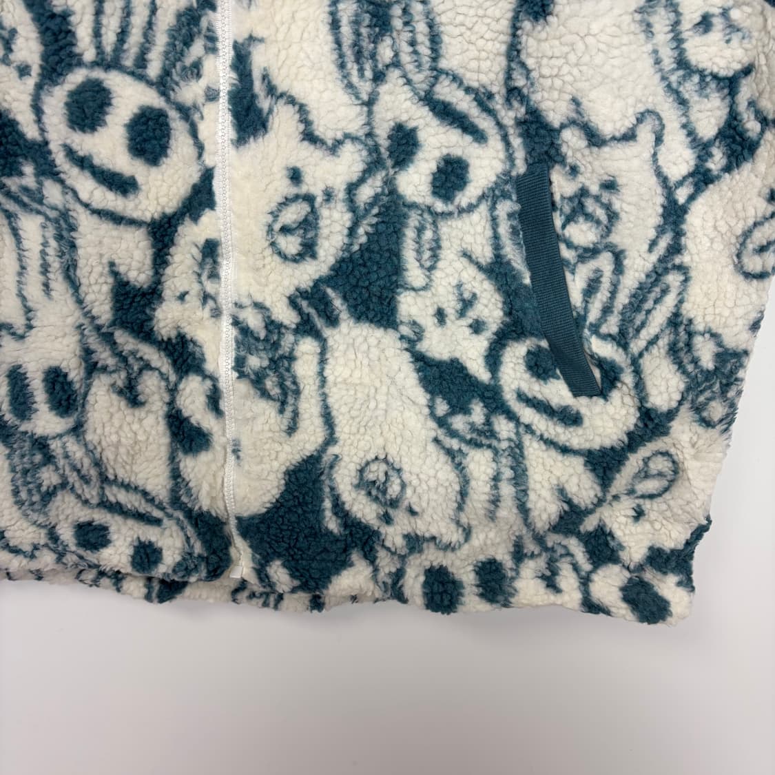 데드스탁 빈티지 패턴 플리스 후리스 베스트 조끼 상품이미지5