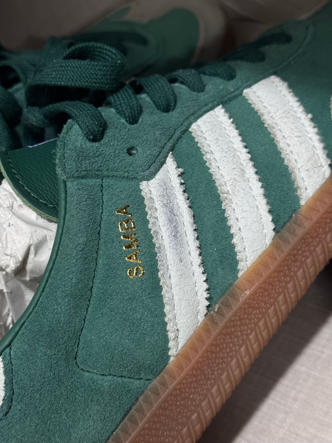 아디다스 삼바 OG 컬리지에이트 그린 검 상품이미지5