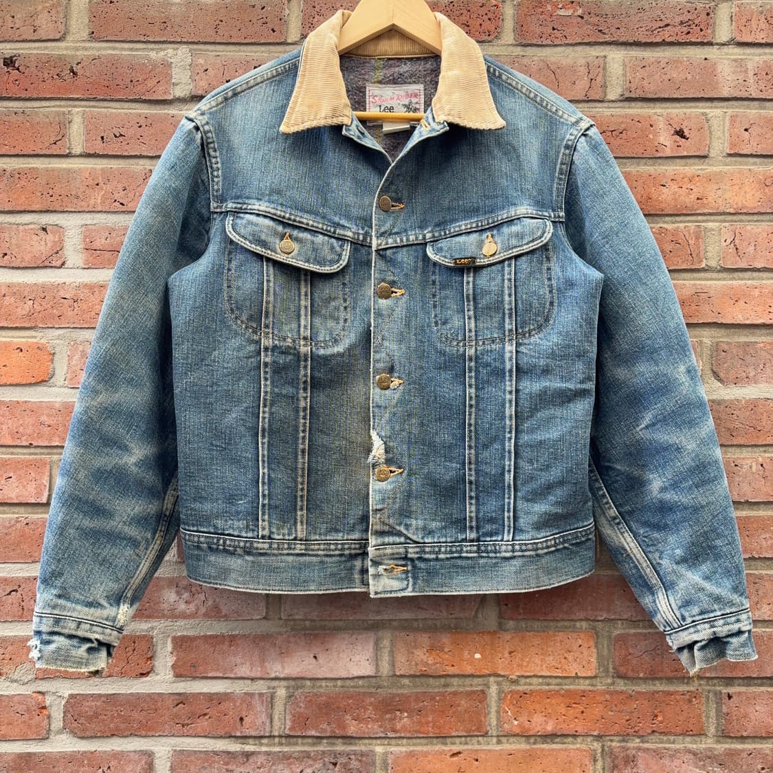 70s USA 리 Lee 스톰라이더 220 데님 자켓 상품이미지5