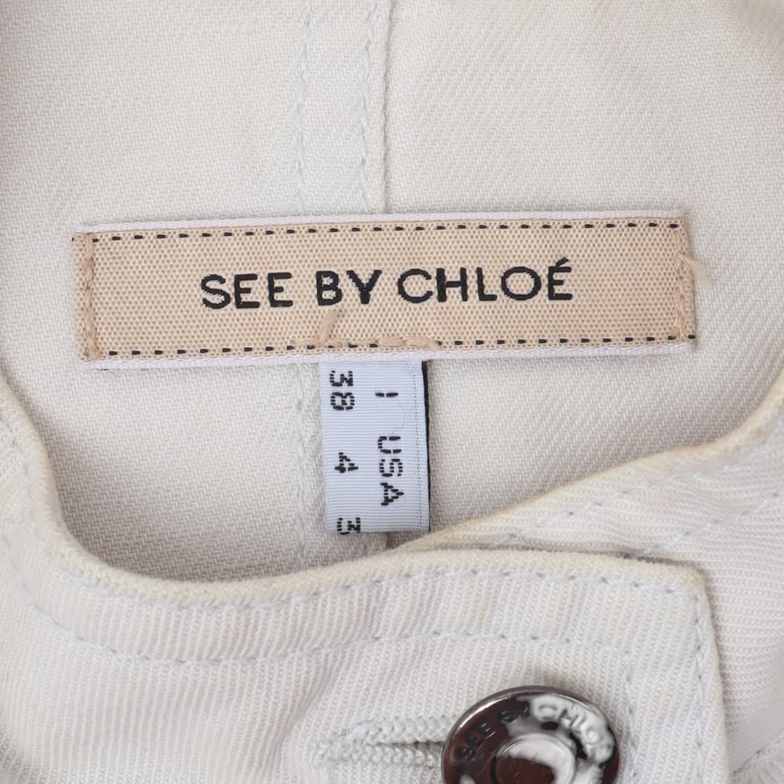 See by Chloe 끌로에 컬러 바이커 코튼 자켓 상품이미지8