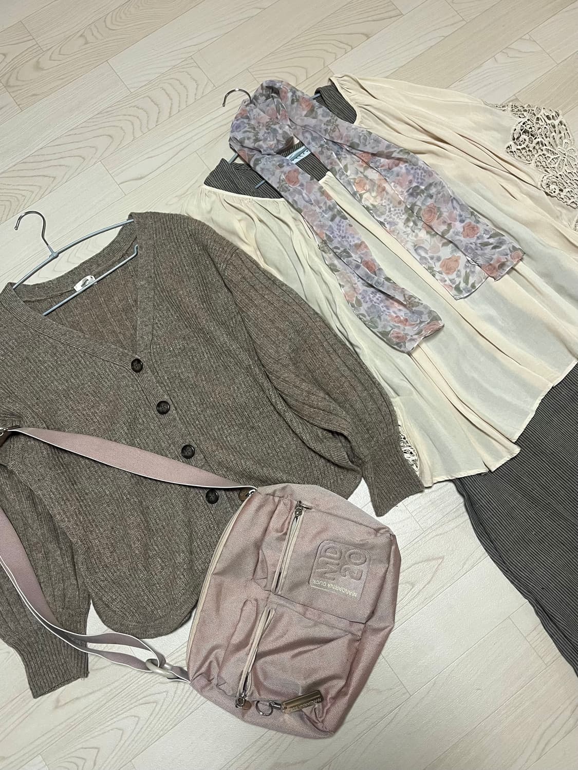 일본빈티지 니트가디건 롱원피스 하구미 모리걸 아오이유우 상품이미지1