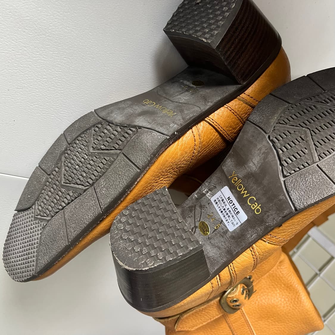 [JPN] 빈티지 레더 롱부츠 상품이미지4