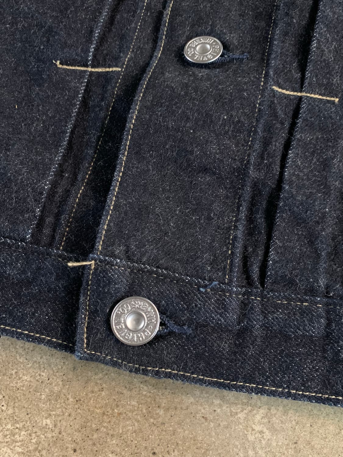 피그벨 메이커스 PM-300 클래식 진 자켓 인디고 상품이미지4