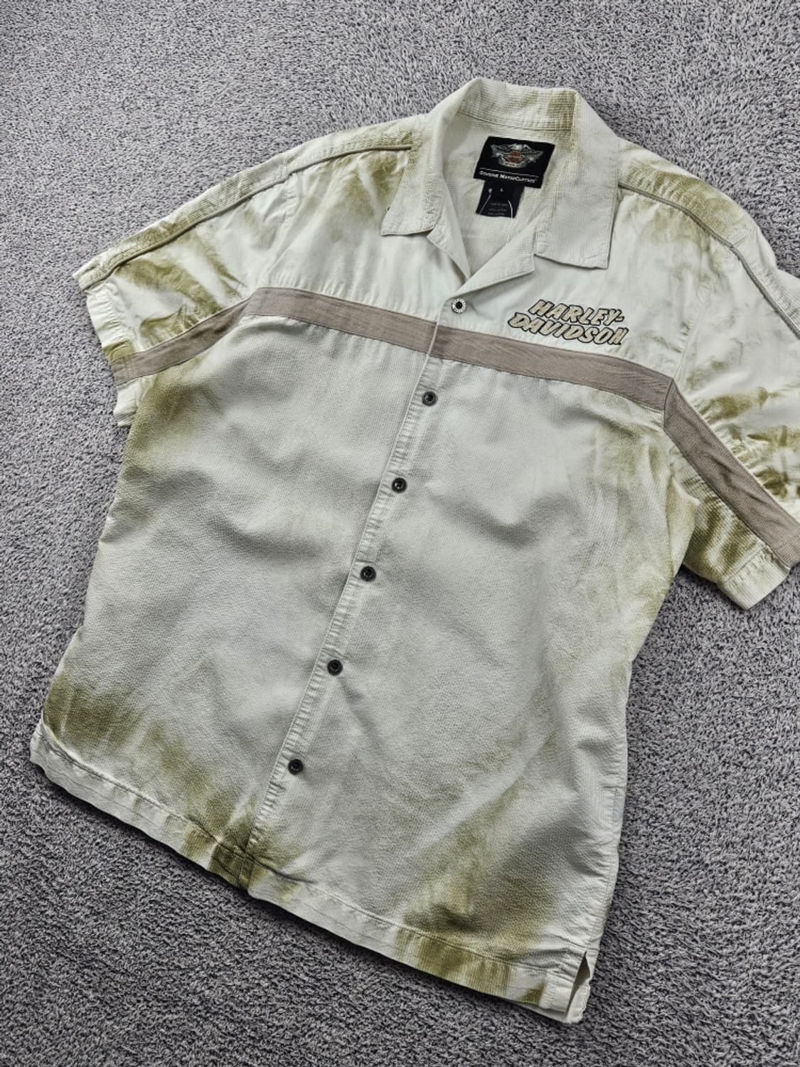 할리데이비슨 반팔 셔츠 커스텀 ( L ) / 11940 상품이미지4
