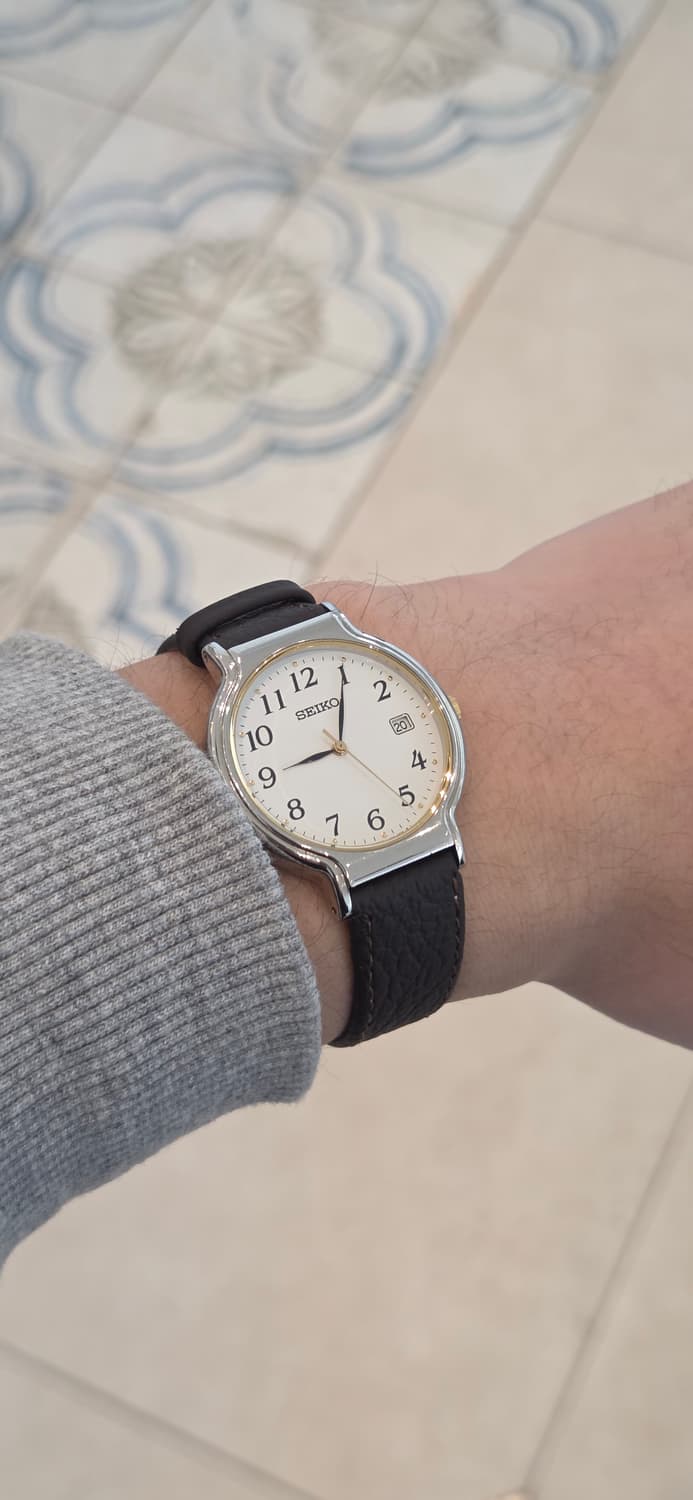 세이코 빈티지 쿼츠 8090년대 시계 상품이미지1