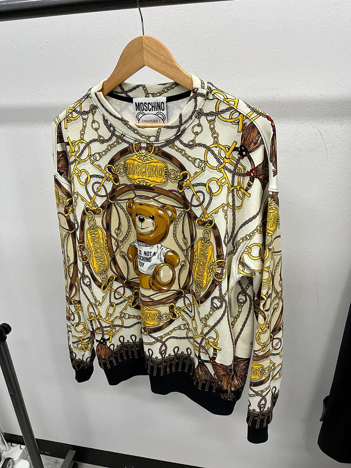 100) 모스키노 테디베어 맨투맨  상품이미지1