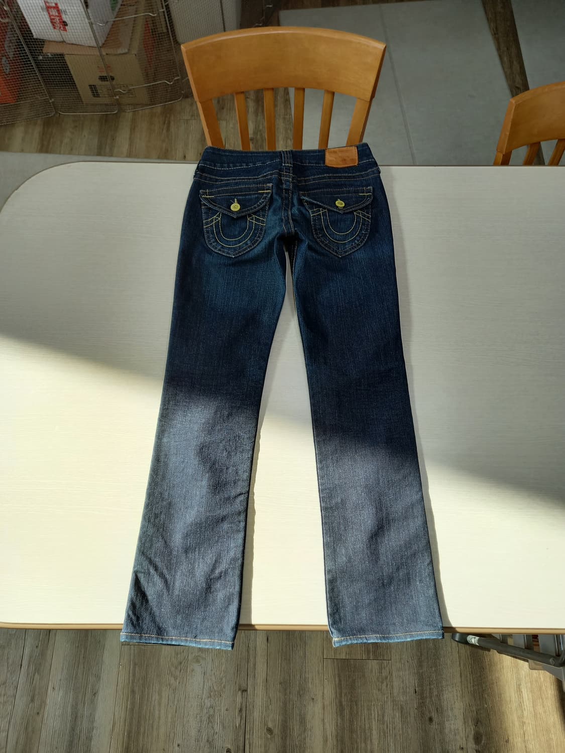 25 트루릴리젼 USA 골반 스판 일자진 진청 25-284 상품이미지2