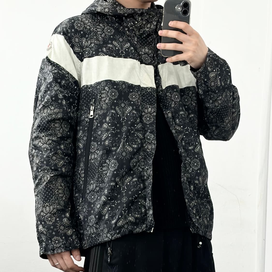 몽클레르 몽클레어 페이즐리 윈드 브레이커 상품이미지4