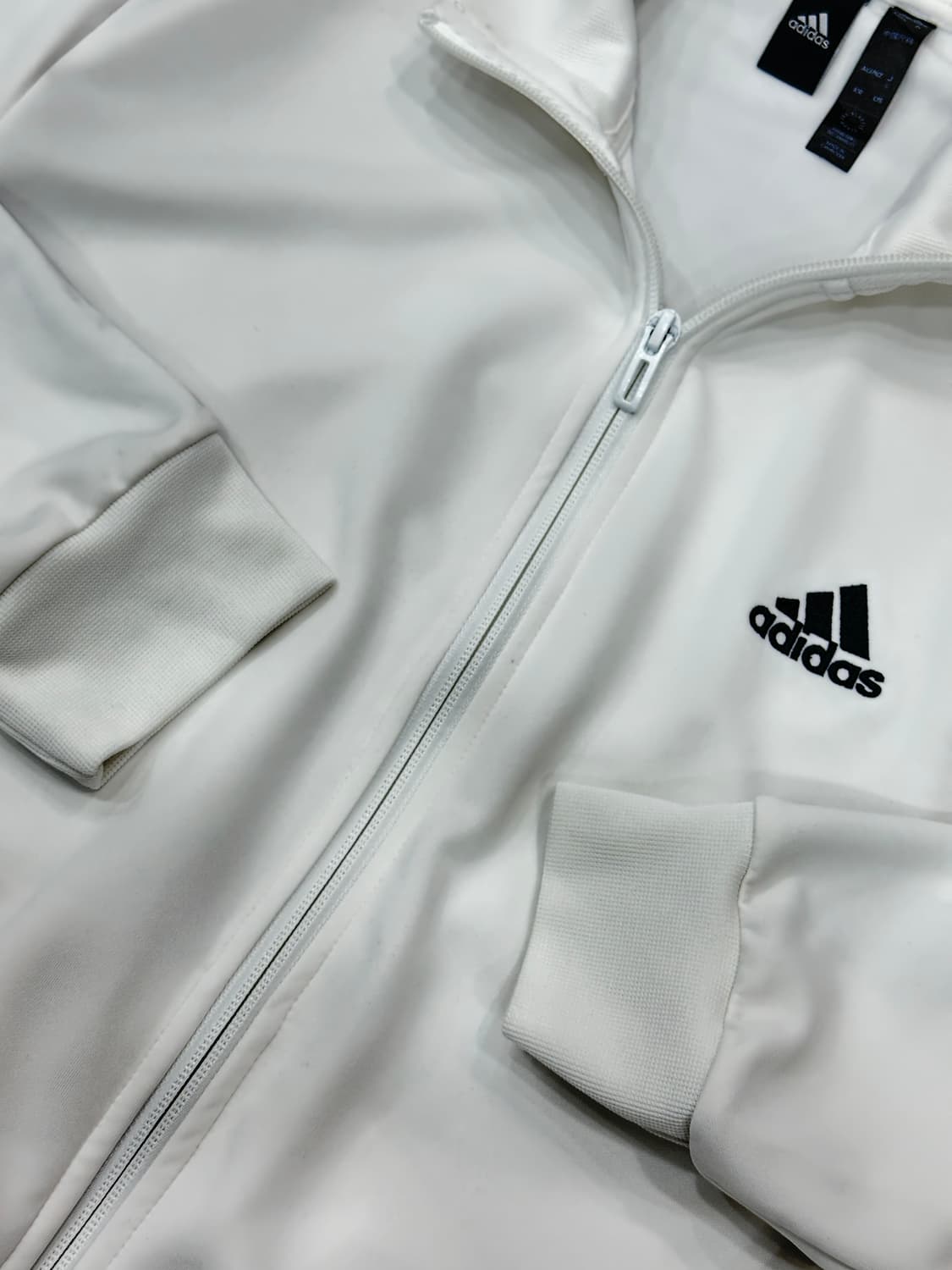 아디다스 화이트 져지 S 상품이미지4