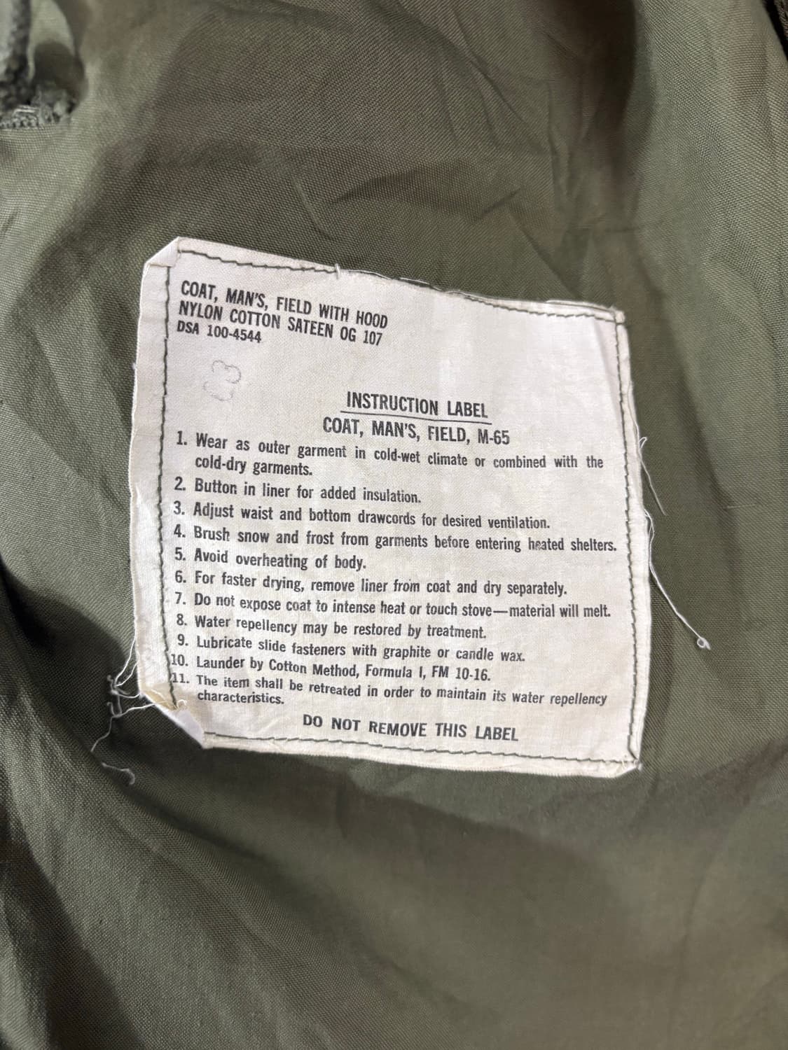 50‘s U.S Army M-51 Field Jacket. 상품이미지6