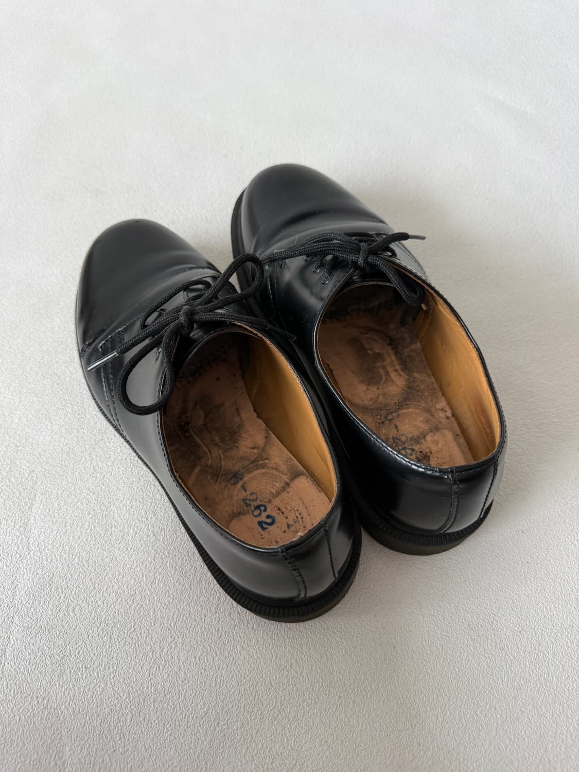 [UK6]닥터마틴(Dr.Martens) 3홀 블랙(깔창 없음) 상품이미지7