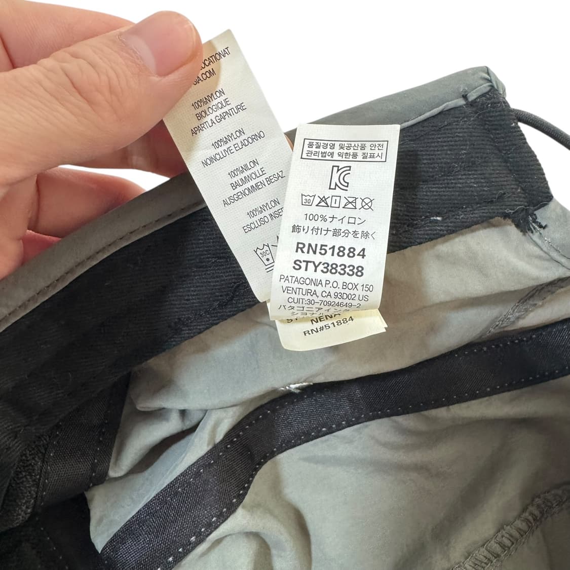 파타고니아 올리브 카키 나일론 캠프캡 상품이미지6