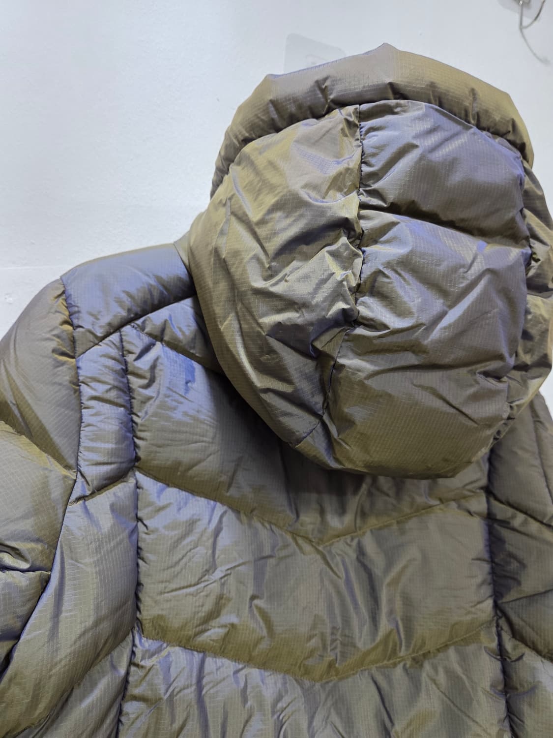 노스페이스 1211-11 마운틴 덕다운패딩 95 Y2K 투톤컬러 여성 상품이미지8