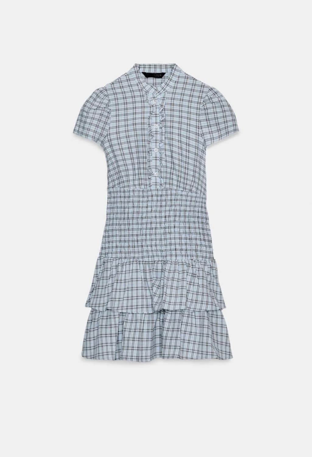 Zara 자라 체크 원피스 s 상품이미지1