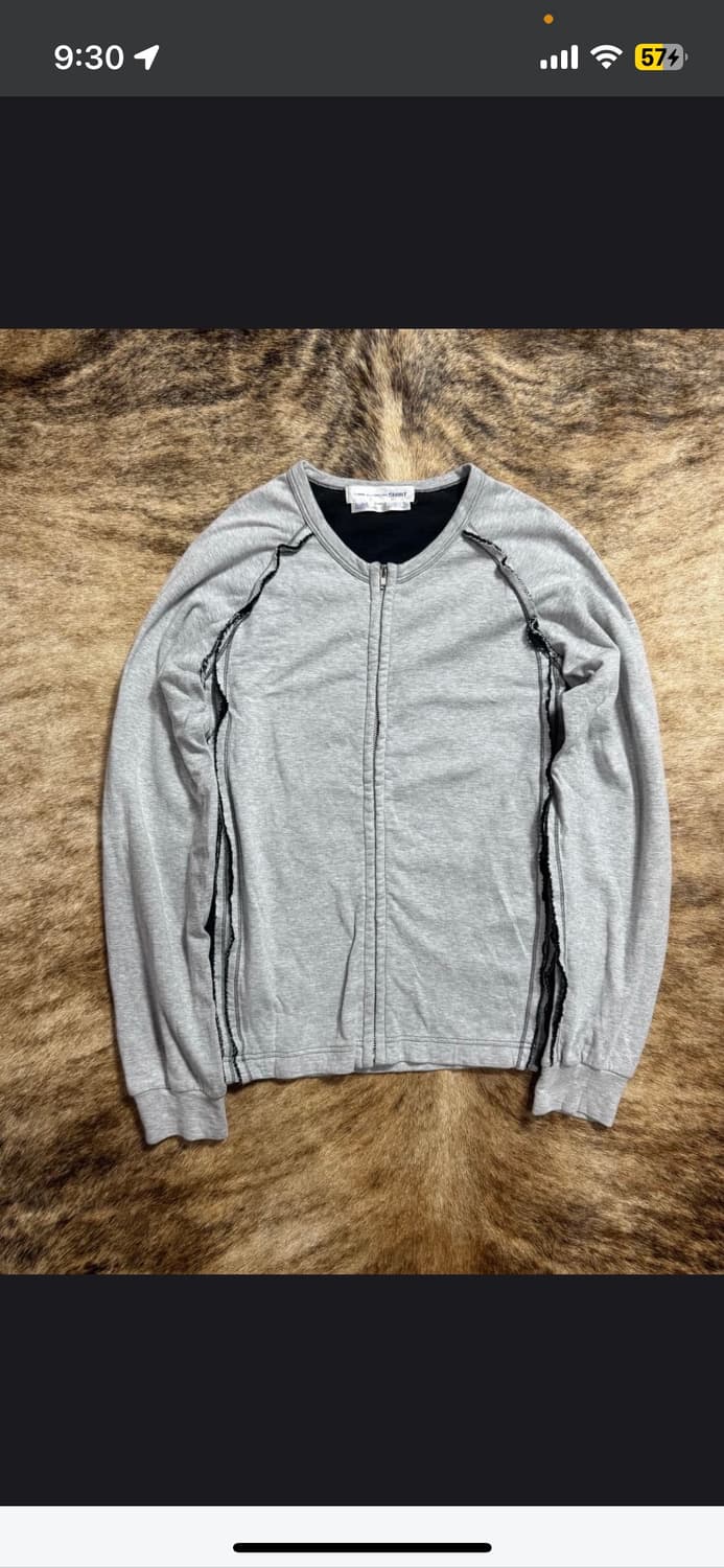 꼼데가르송 셔츠 디컨스트 집업 상품이미지1